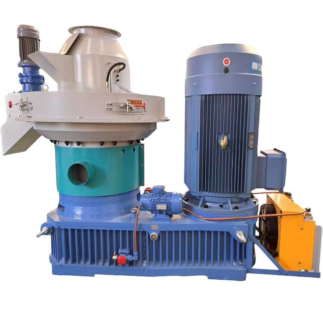 1 डाई बायोमास वुड पेलेट मशीन 2.2KW 2 रोलर 100-150 KG / H
